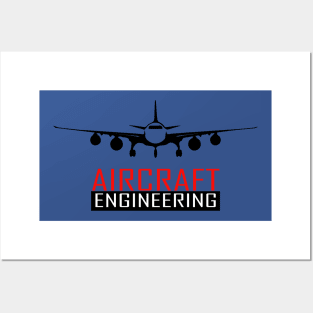 aircraft engineering aeronautical airplane engineer Posters and Art